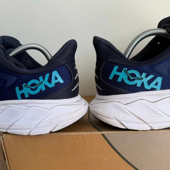 Hoka One One Arahi 6 Blue/White Men Running Sneakers- SZ 11 main image 8